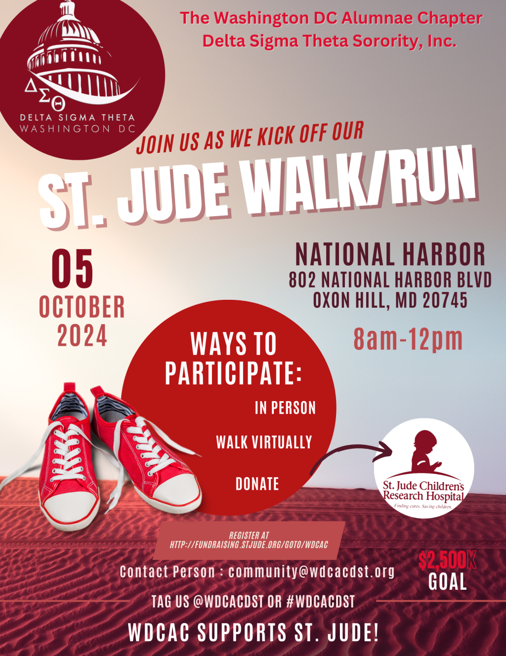 St. Jude Walk/Run - Washington DC Alumnae Chapter