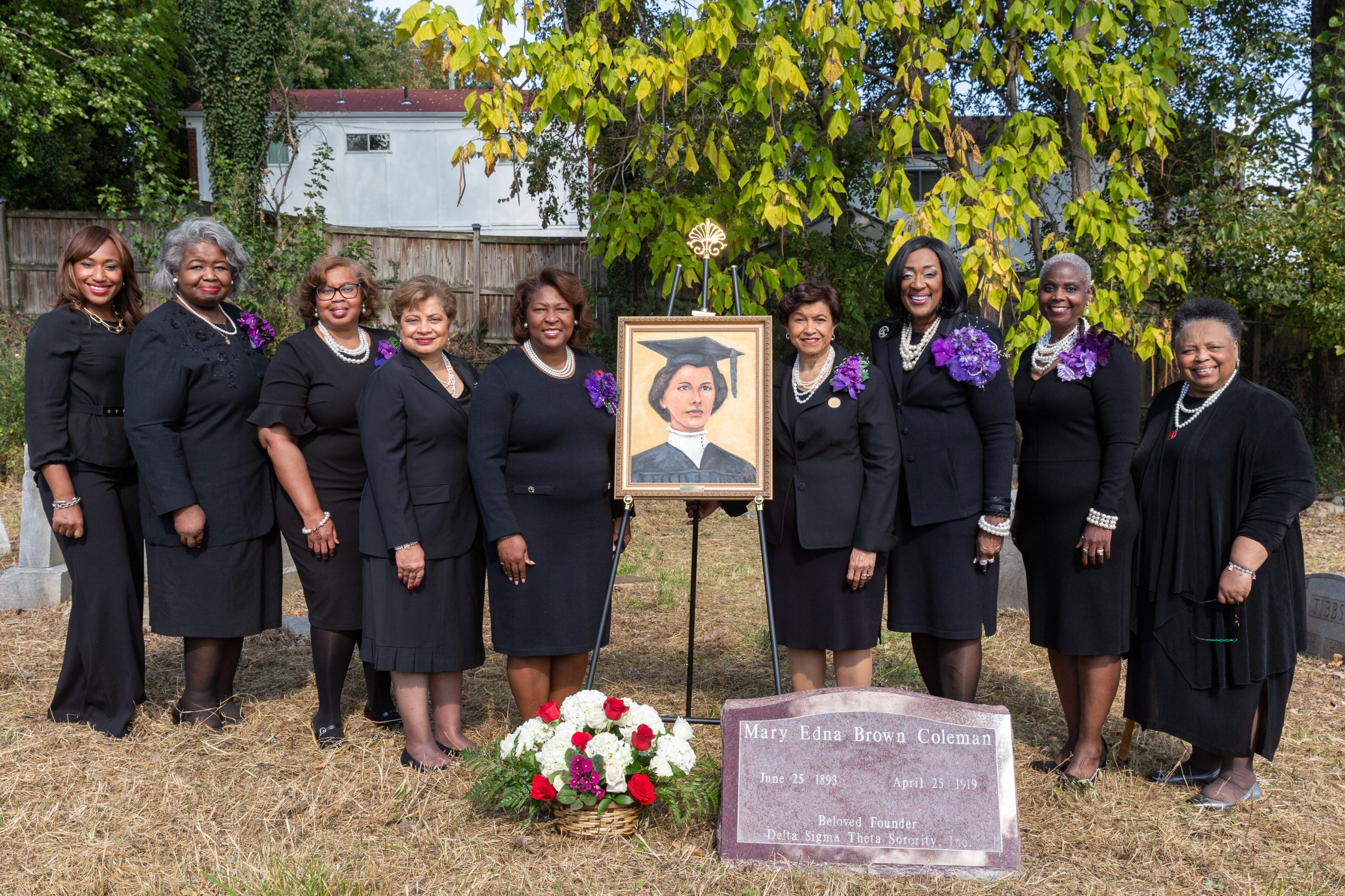 Copy of DST Edna Coleman Headstone Dedication 2021-9